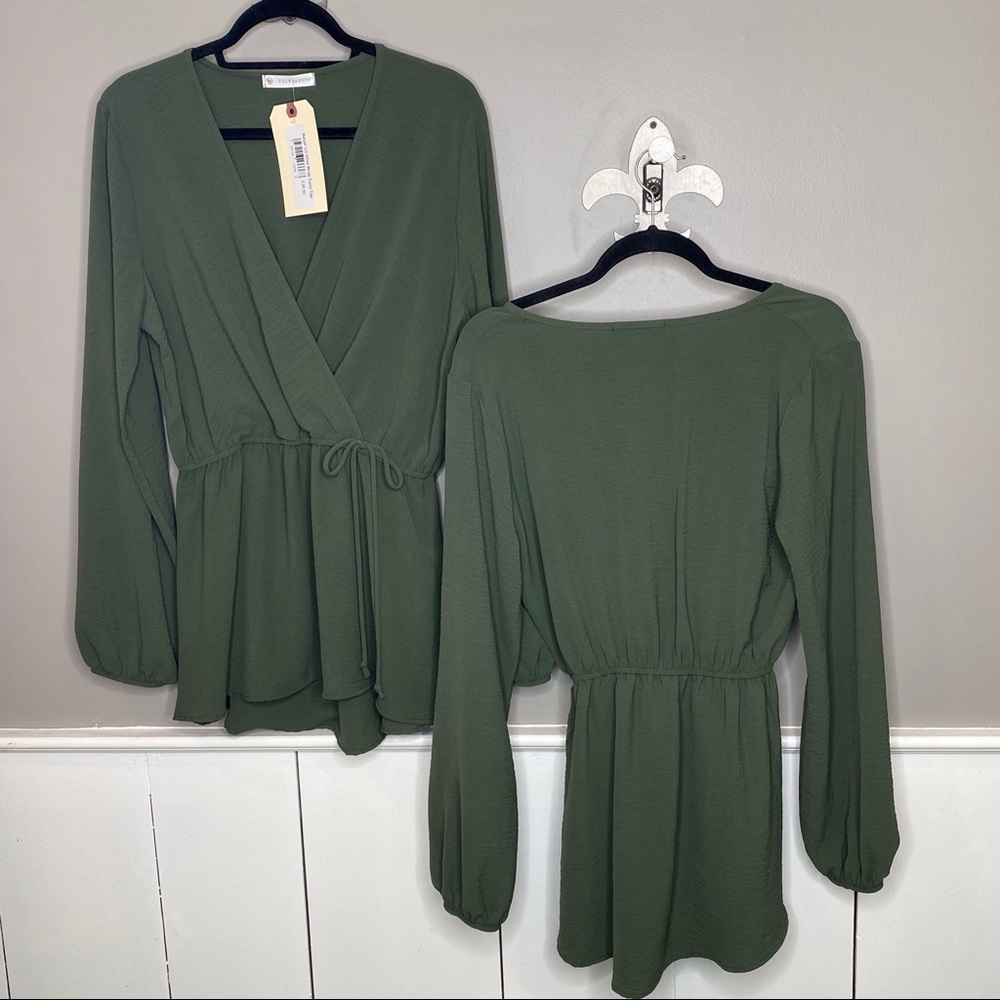 Olive Green Tunic Top